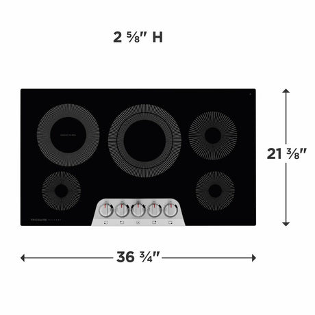 36" Electric Cooktop