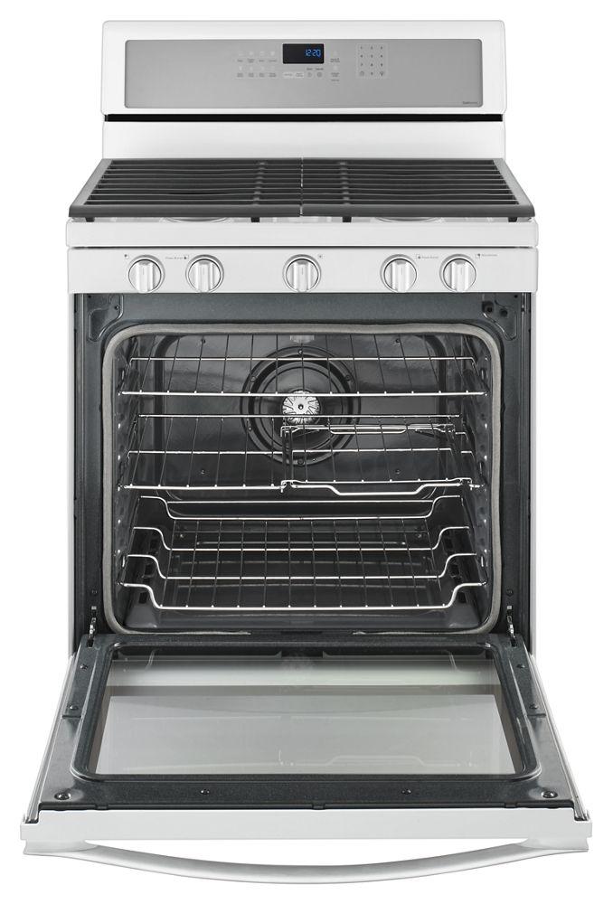5.8 Cu. Ft. Freestanding Gas Range with EZ-2-Lift Hinged Grates