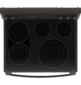 GE Profile™ 30" Smart Free-Standing Electric Convection Range with No Preheat Air Fry