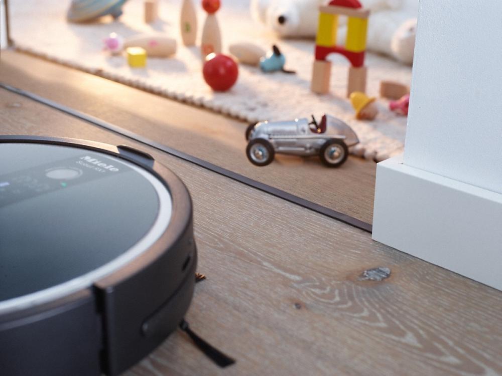 RX-MB 4 Magnetic strip defines areas that should not be cleaned by the robot vacuum cleaner.