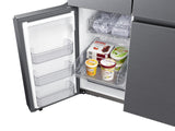 29 cu. ft. Smart 4-Door Flex™ Refrigerator with Beverage Center and Dual Ice Maker in Black Stainless Steel