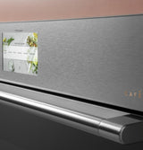 CAF(EBACK)™ 30" Smart Double Wall Oven with Convection in Platinum Glass