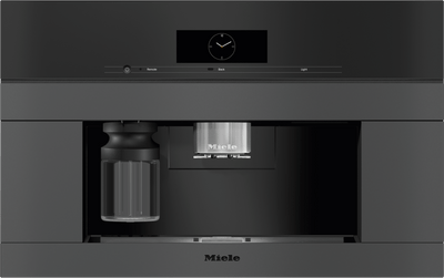 CVA 7875 Obsidian Black matte - Built-in coffee machine with DirectWater Perfectly combinable design with CoffeeSelect + AutoDescale for highest demands.
