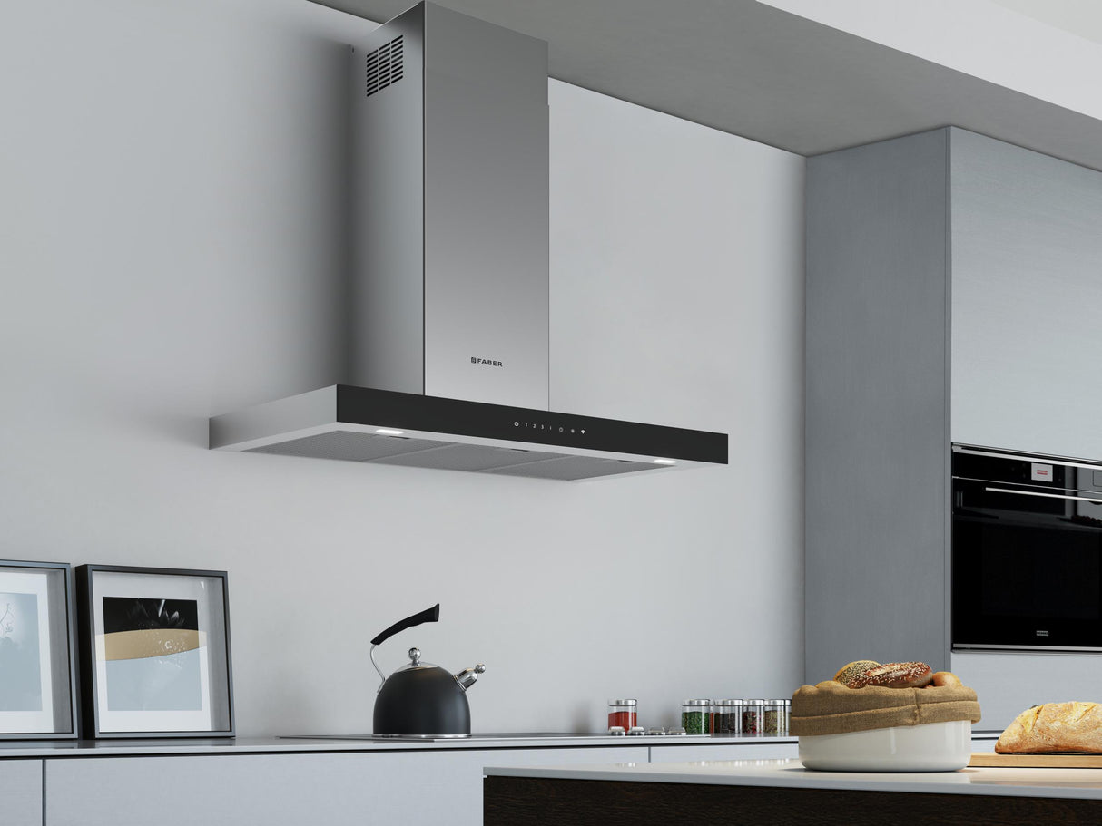 Stilo Glass 36" Stainless Steel 295/395/600 CFM