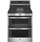 GE Profile™ 30" Free-Standing Gas Double Oven Convection Range
