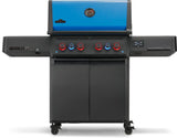 50thAnniversary Edition Prestige 500 Includes Commemorative Cover, Apron and Tool Set , Natural Gas, Black and Blue
