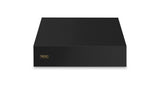 36"W. 18"H. Wall Hood (Finish: Cast Black, Trim: Brushed Brass)