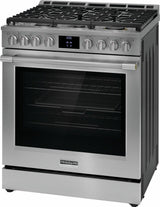 30" Gas Range with No Preheat and Air Fry