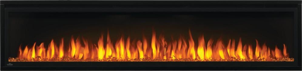 Entice 72 Wall Hanging Electric Fireplace
