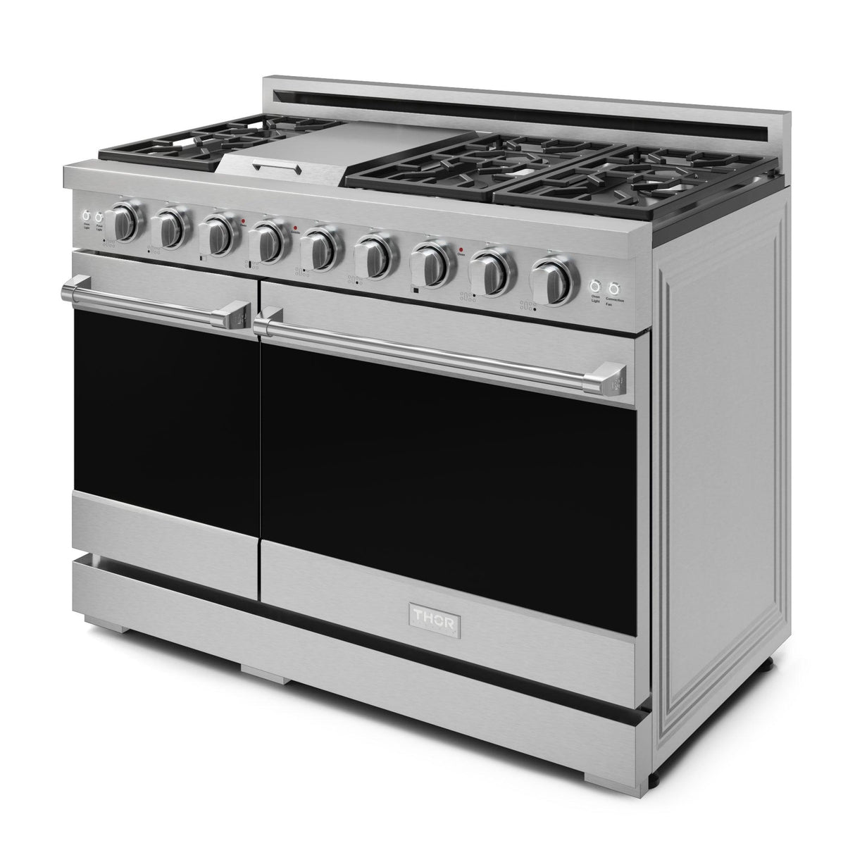 48 Inch Professional Gas Range With Pro-style Knobs In Stainless Steel  Gordon Ramsay Series