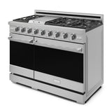 48 Inch Professional Gas Range With Pro-style Knobs In Stainless Steel  Gordon Ramsay Series