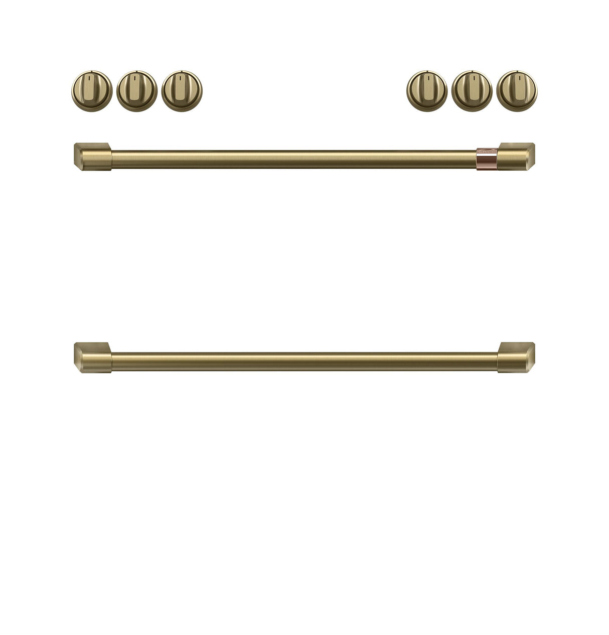 Café™ Handle Kit - Range Brushed Brass