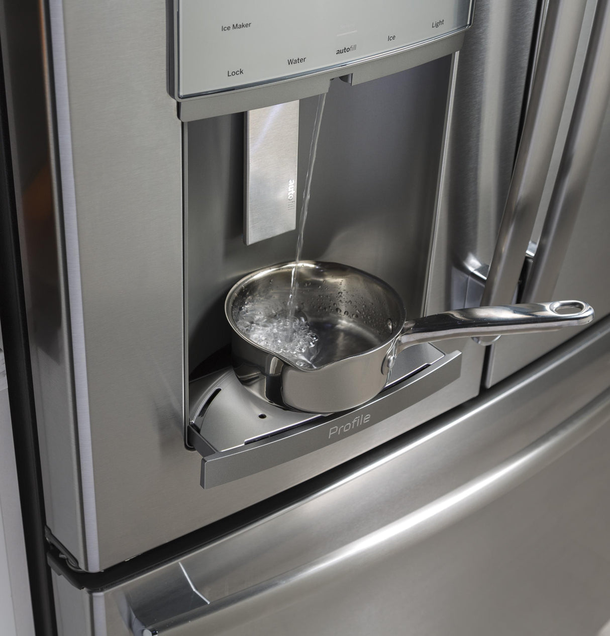 GE Profile™ Series 27.7 Cu. Ft. French-Door Refrigerator with Door In Door and Hands-Free AutoFill