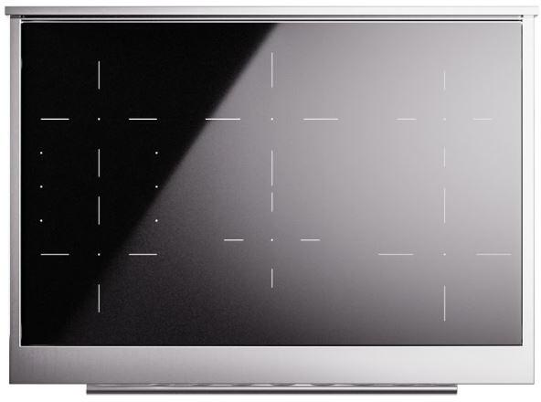 Professional Plus II 36 Inch Electric Freestanding Range in Black with Trim