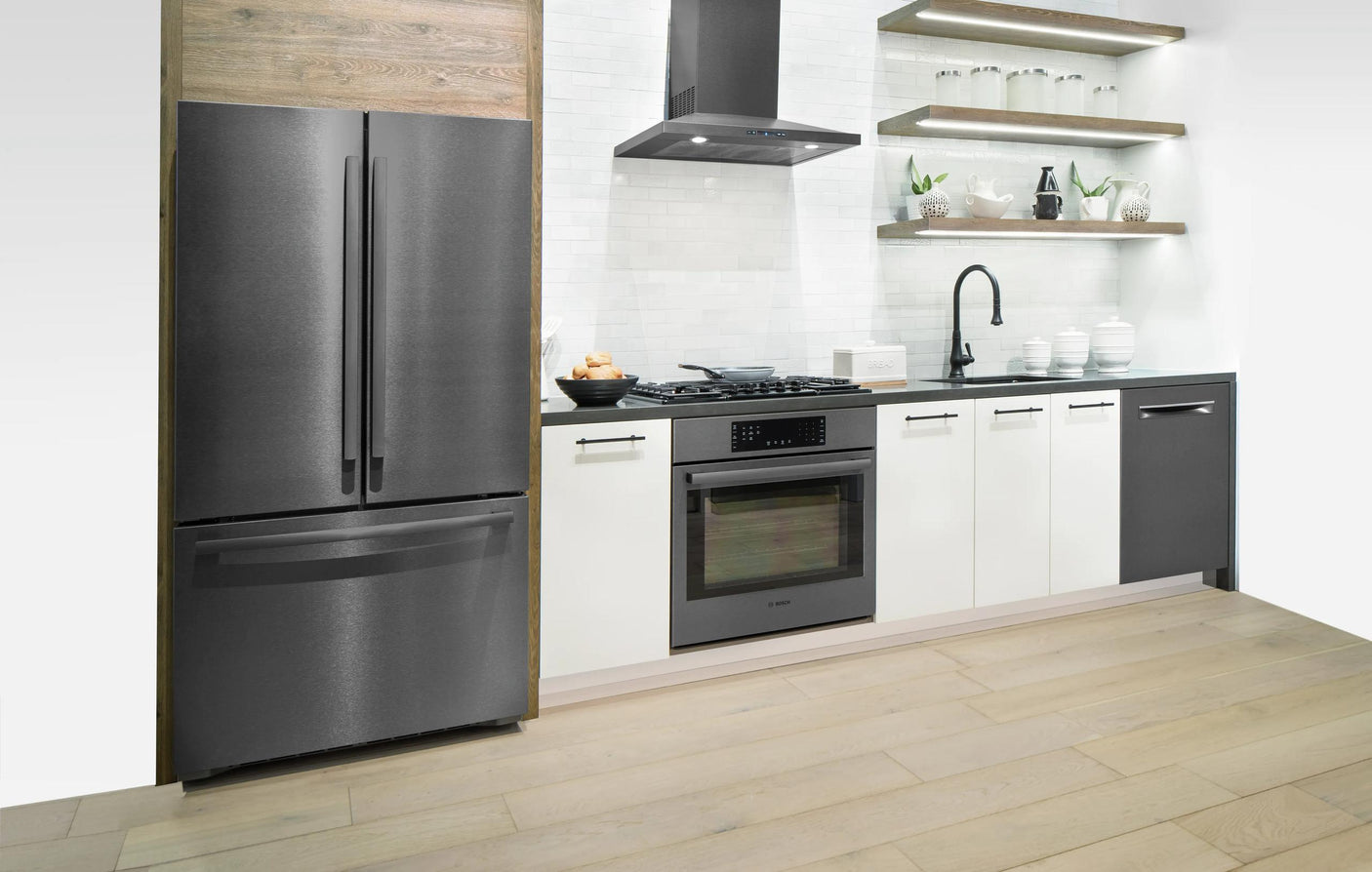 800 Series Wall Hood 30" Black Stainless Steel