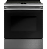 Café™ 30" Smart Slide-In, Front-Control, Radiant and Convection Range in Platinum Glass