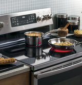GE Profile™ 30" Smart Free-Standing Electric Convection Range