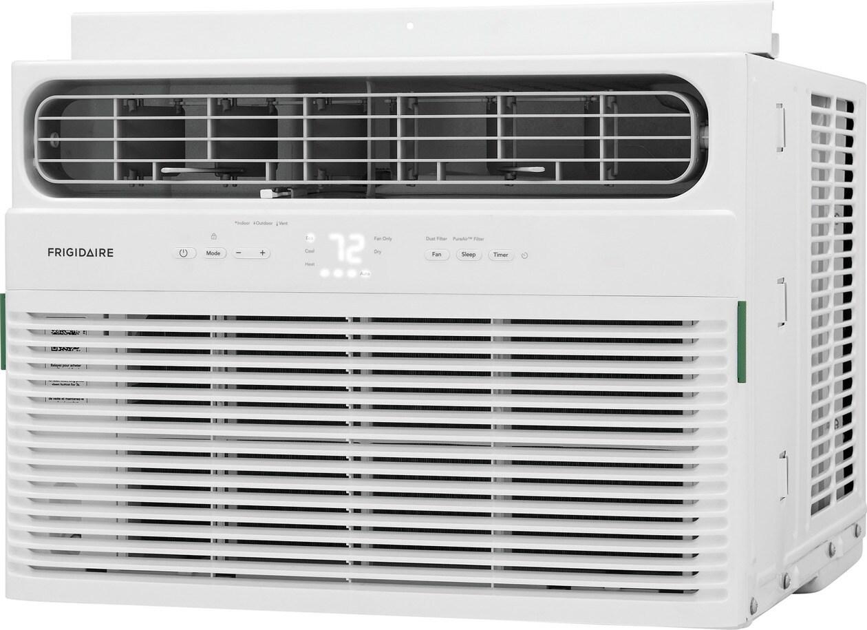 12,000 BTU Window Room Air Conditioner with Supplemental Heat