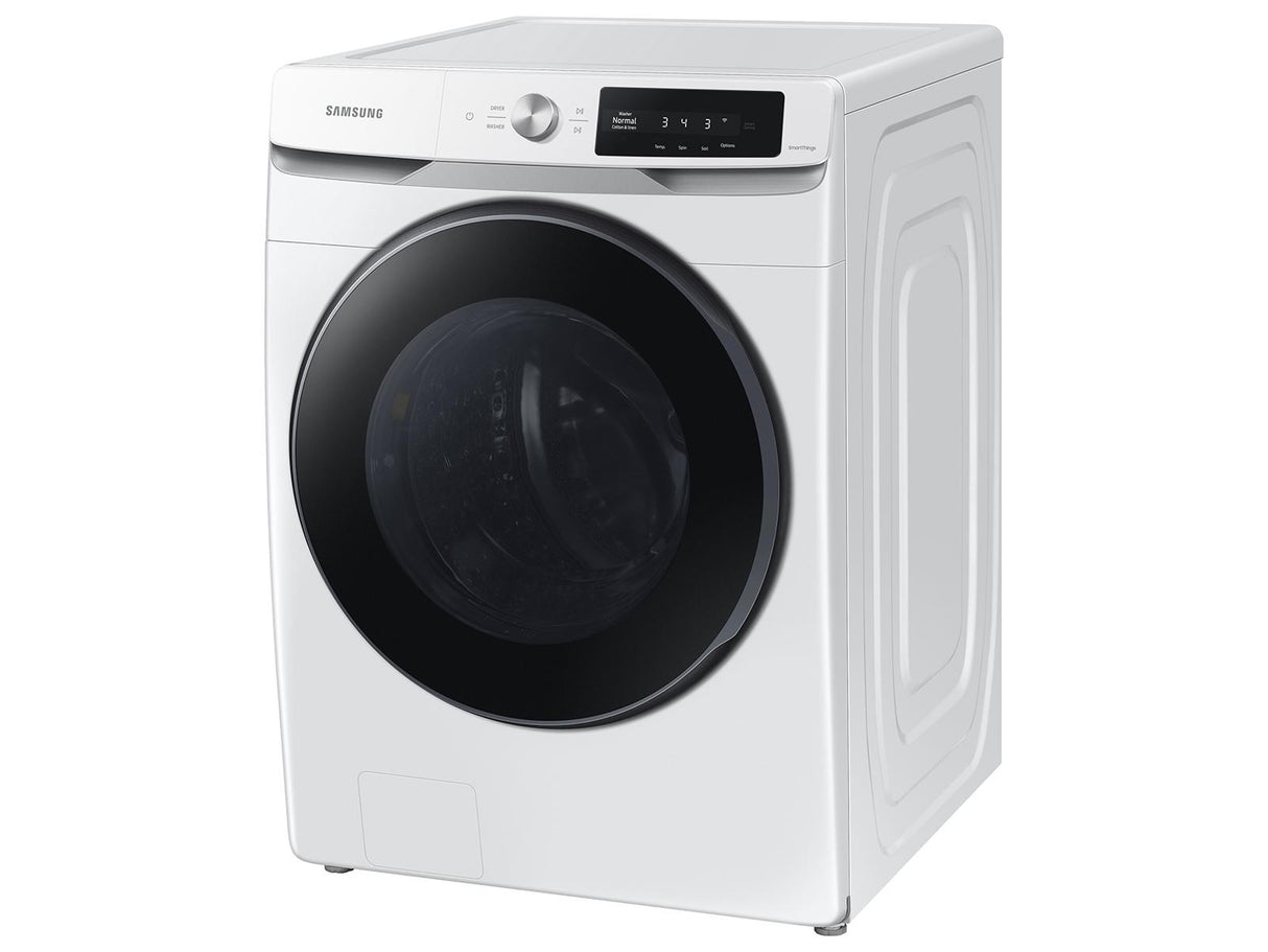 4.5 cu. ft. Large Capacity Smart Dial Front Load Washer with Super Speed Wash in White