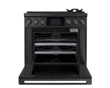 36" Range, Graphite Stainless Steel, Natural Gas & Liquid Propane