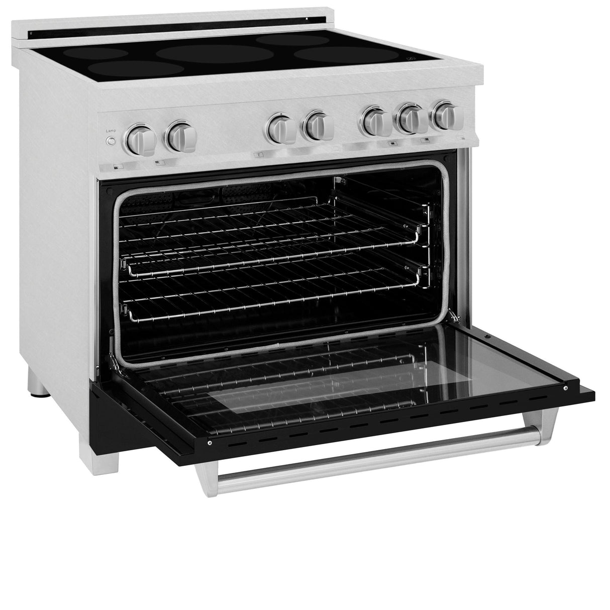 ZLINE 36" 4.6 cu. ft. Induction Range with a 5 Element Stove and Electric Oven (RAINDS-36) [Color: Black Matte]