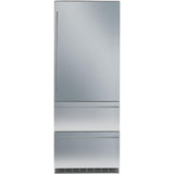 Built-In Refrigerator/Freezer 30", Ice Maker, Right Hinge