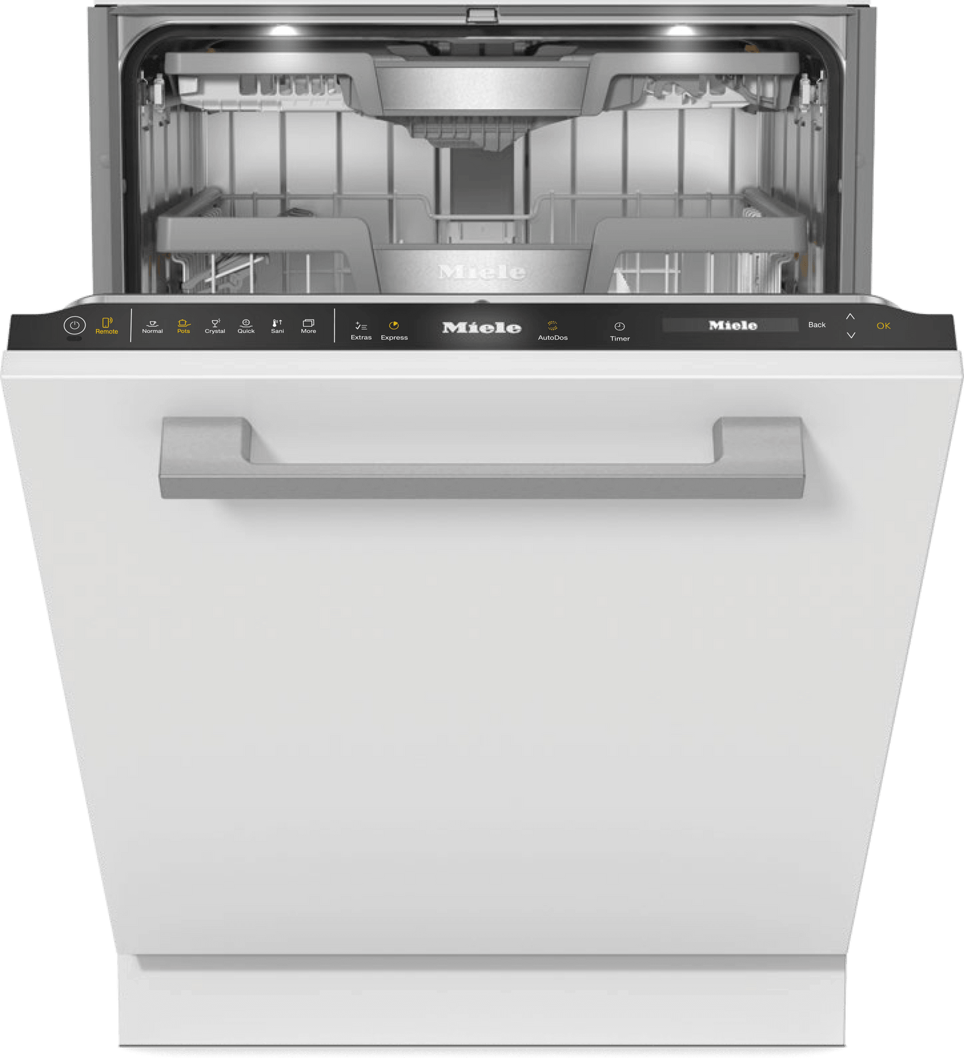 G 7766 SCVi AutoDos Obsidian Black - Fully-integrated, full-size dishwasher with Automatic Dispensing thanks to AutoDos with integrated PowerDisk.