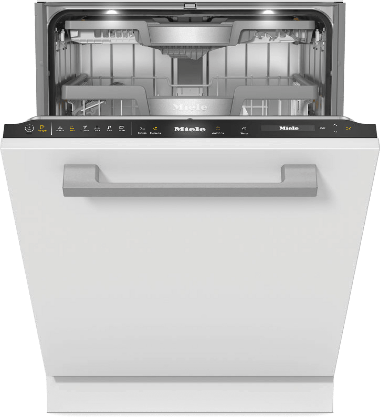 G 7766 SCVi AutoDos Obsidian Black - Fully-integrated, full-size dishwasher with Automatic Dispensing thanks to AutoDos with integrated PowerDisk.
