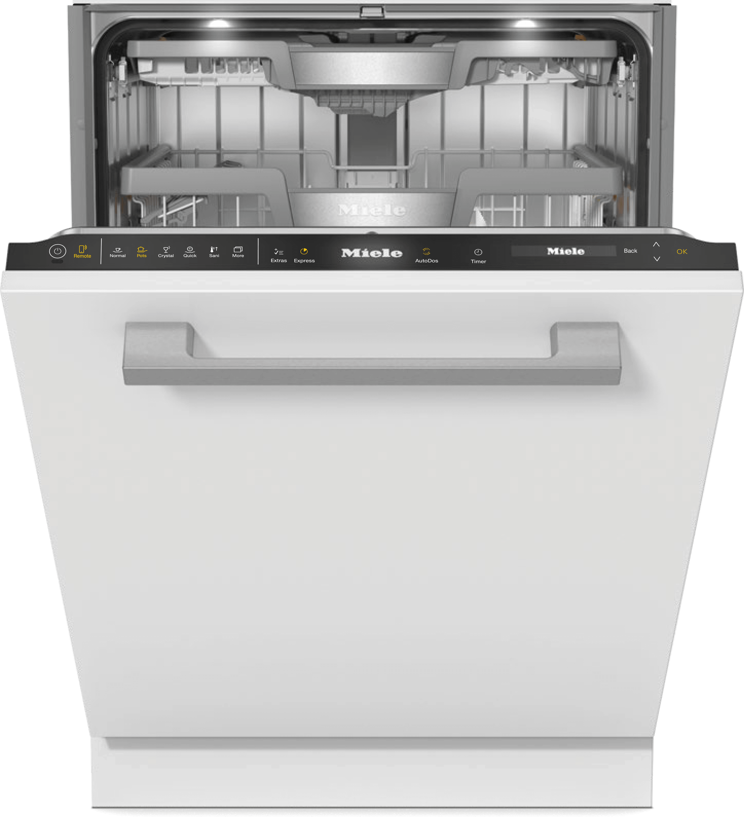 G 7766 SCVi AutoDos Obsidian Black - Fully-integrated, full-size dishwasher with Automatic Dispensing thanks to AutoDos with integrated PowerDisk.