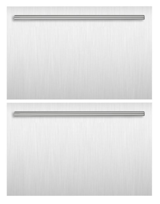 Stainless Drawer Wrap With Bar 24in (2)