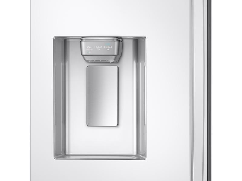 28 cu. ft. Smart 3-Door French Door Refrigerator with AutoFill Water Pitcher in White