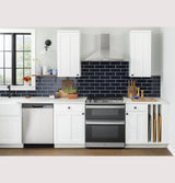 GE 30" Slide-In Electric Convection Double Oven Range
