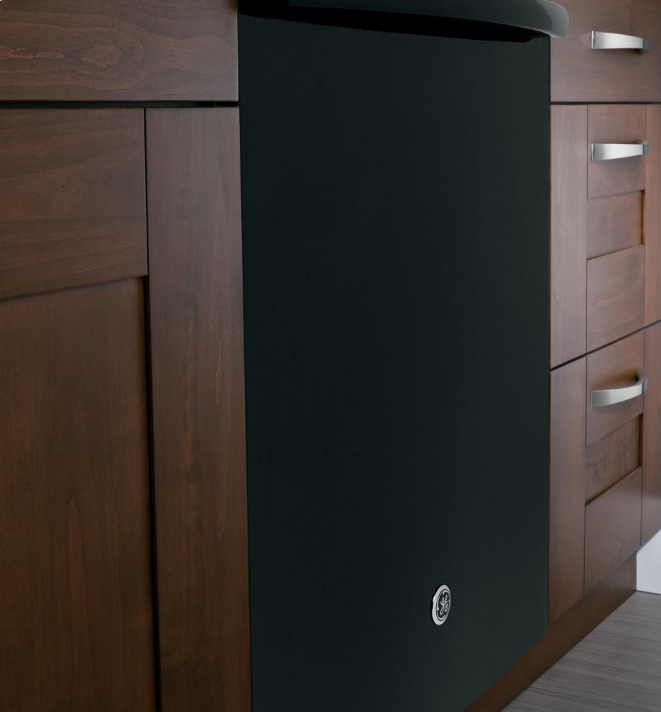GE® Stainless Steel Interior Dishwasher with Hidden Controls