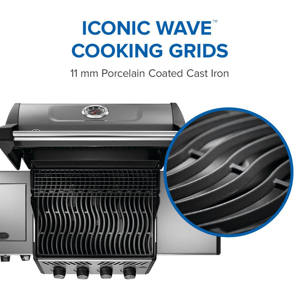 Freestyle? 425 SB with Range Side Burner , Propane, Graphite Grey