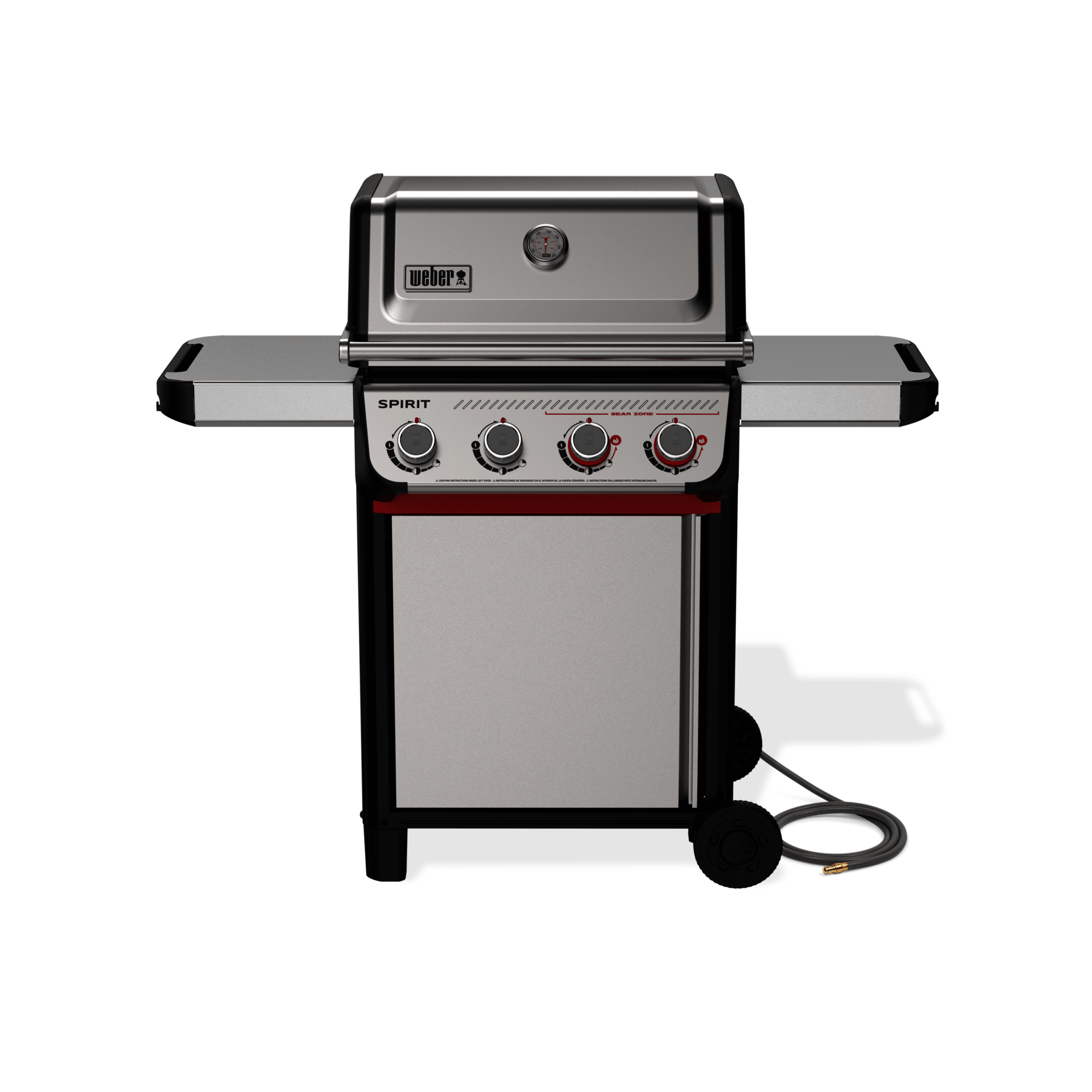 Spirit® S-425 Gas Grill (Natural Gas) - Stainless Steel
