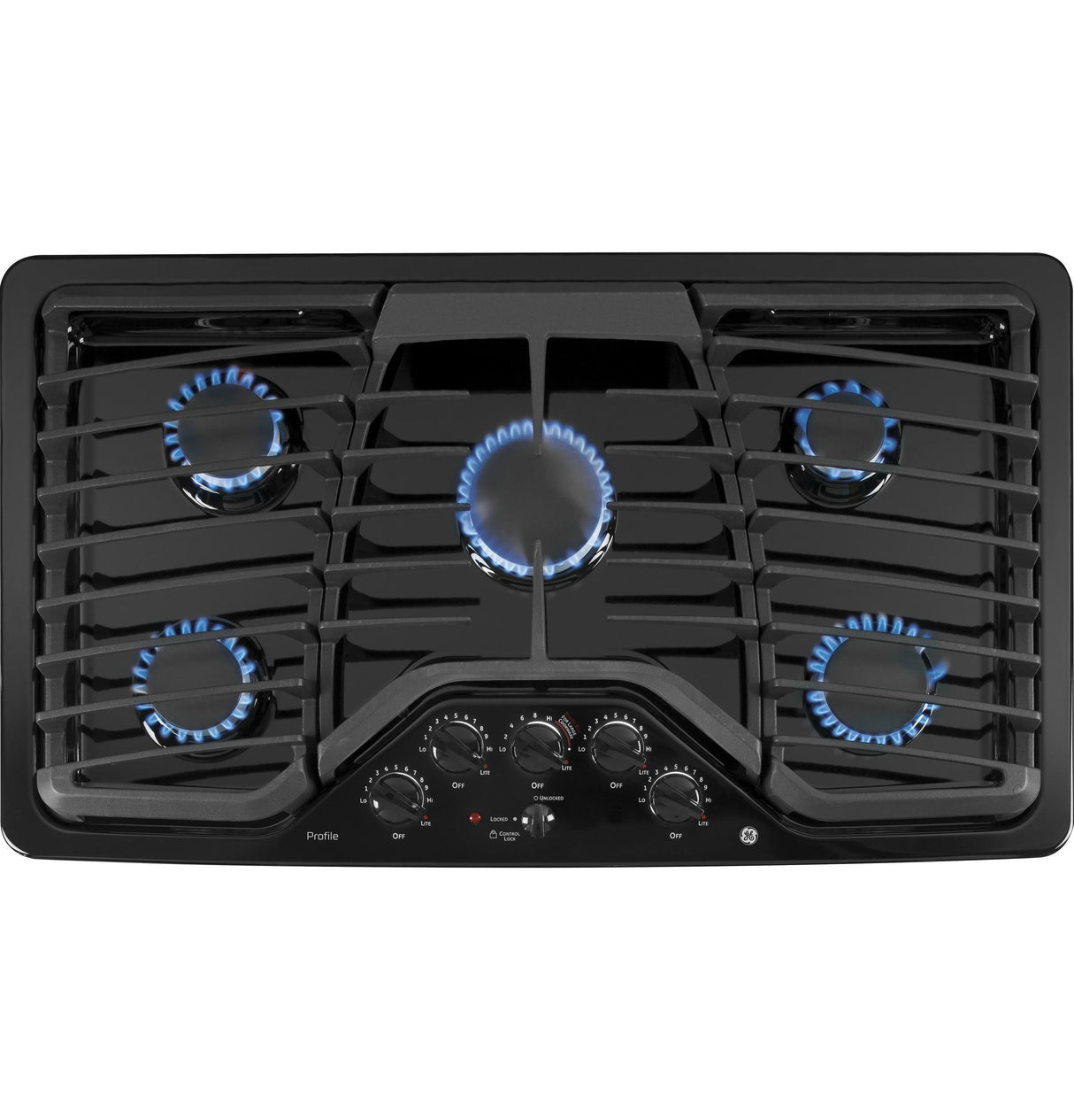 GE Profile™ Series 36" Built-In Gas Cooktop