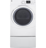 GE® 7.5 cu. ft. Capacity Front Load Electric Dryer with Steam