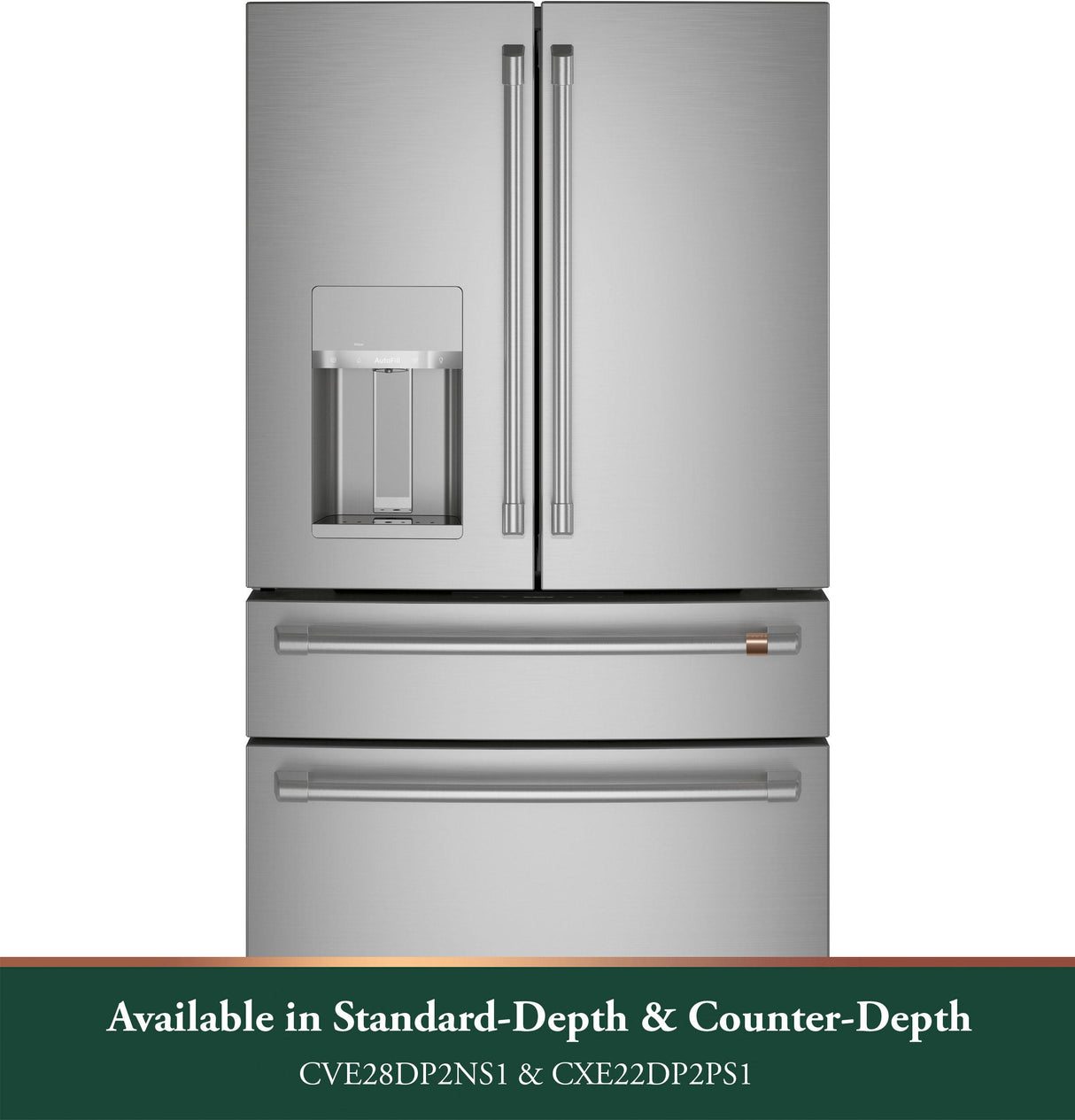 Café™ ENERGY STAR® 27.8 Cu. Ft. Smart 4-Door French-Door Refrigerator