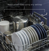 GE® Front Control with Stainless Interior Door Dishwasher with Sanitize Cycle & Dry Boost
