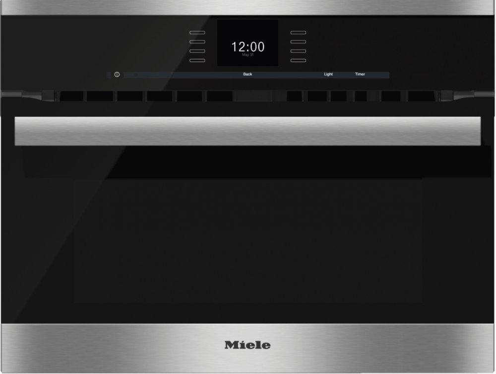H 6600 BM - 24 Inch Speed Oven with combi-modes and Roast probe for precise-temperature cooking.