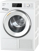 TWI 180 WP Eco & Steam WiFiConn@ct - T1 Heat-pump tumble dryer with Miele@home and SteamFinish for smart laundry care.
