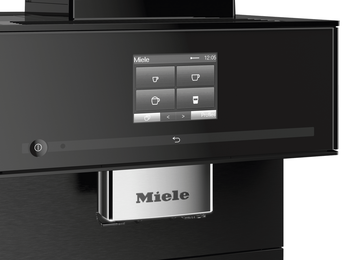 CM 7750 CoffeeSelect Obsidian black - Countertop coffee machine with CoffeeSelect and AutoDescale for maximum flexibility