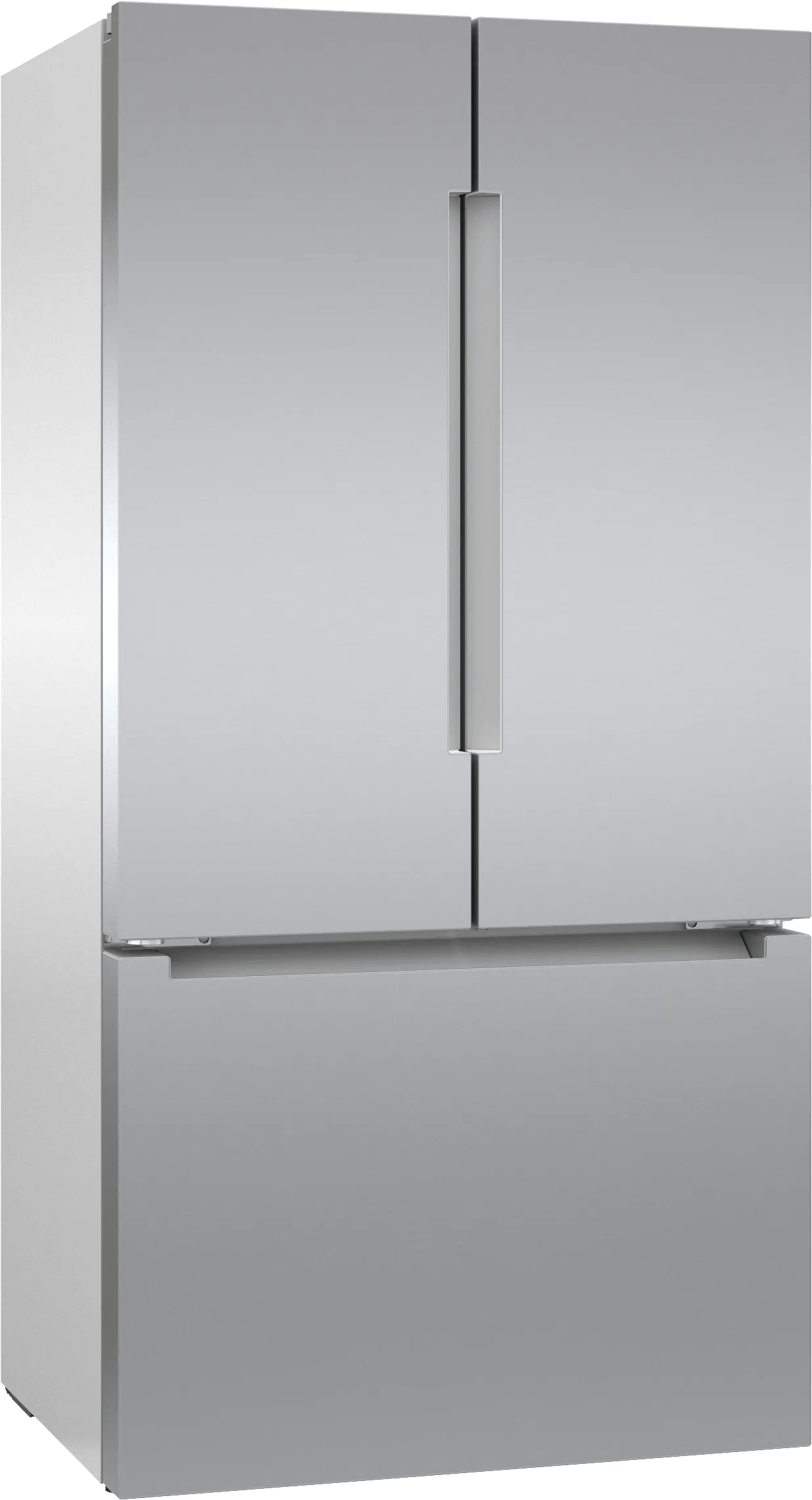 800 Series French Door Bottom Mount Refrigerator 36" Stainless steel (with anti-fingerprint), Total No Frost