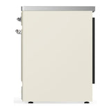 ILVE UMIB30QNR3AWC Majestic III 30 inch Induction Range with 4 Elements, 4 cu. ft. Oven Capacity (Solid Door, Antique White, Chrome)