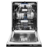 ZLINE 24" Tallac Series 3rd Rack Dishwasher with Traditional Handle, 51dBa (DWV-24) [Color: White Matte]