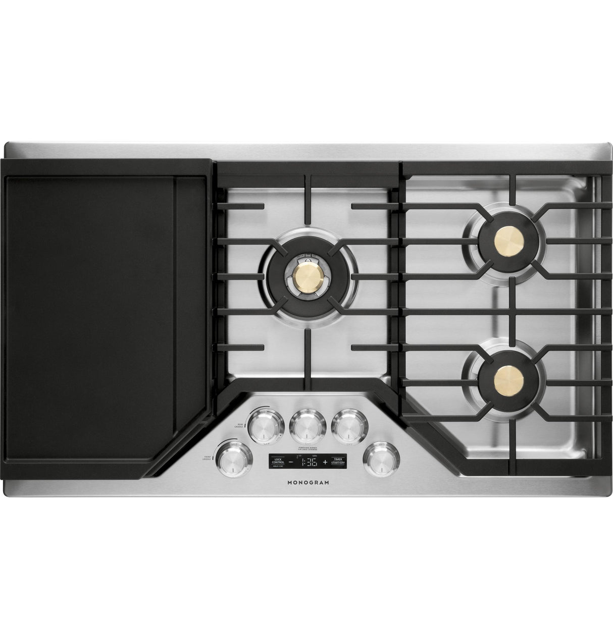 Monogram 36" Deep-Recessed Gas Cooktop