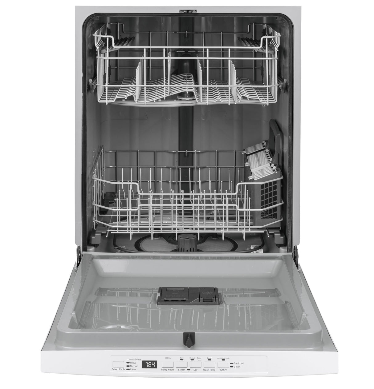 GE® ENERGY STAR® Top Control with Plastic Interior Dishwasher with Sanitize Cycle & Dry Boost