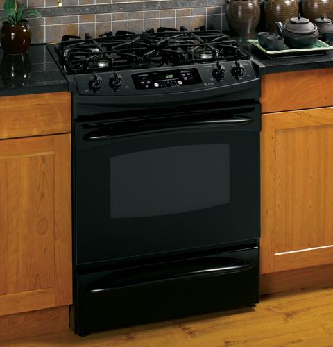 GE Profile™ 30" Slide-In Gas Range