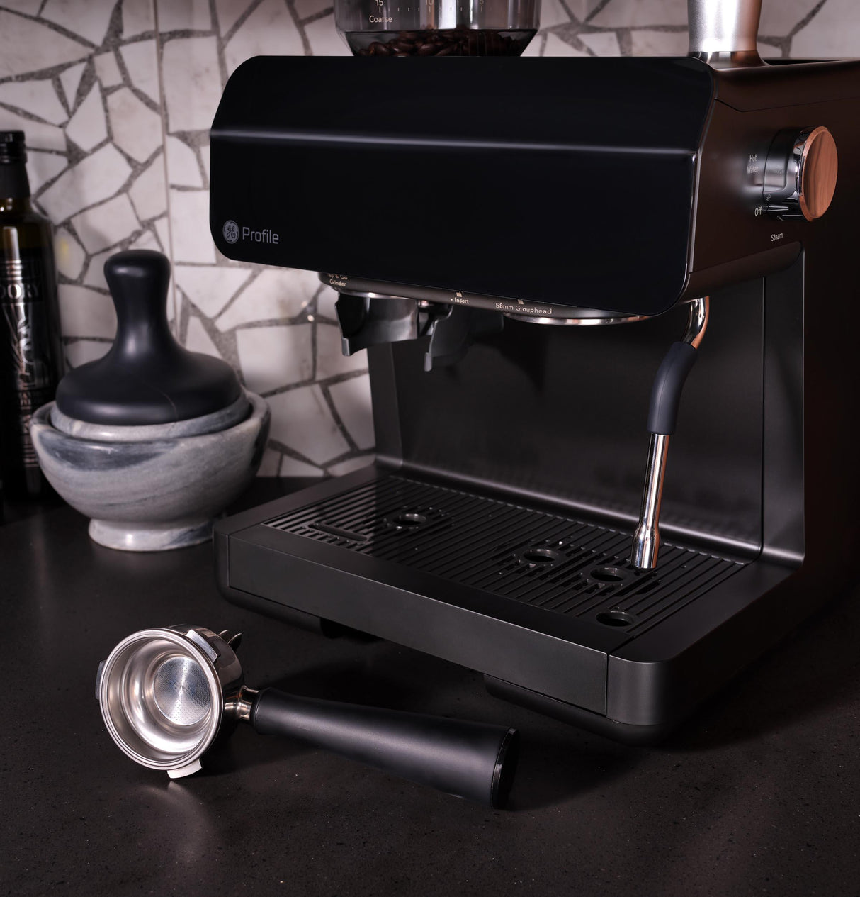 GE Profile™ Semi Automatic Espresso Machine + Frother