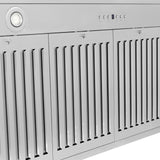 ZLINE 48 in. Autograph Edition Convertible Stainless Steel Range Hood with Stainless Steel Shell and Champagne Bronze Accents (KB4STZ-48-CB) [Color: Gold Accents]